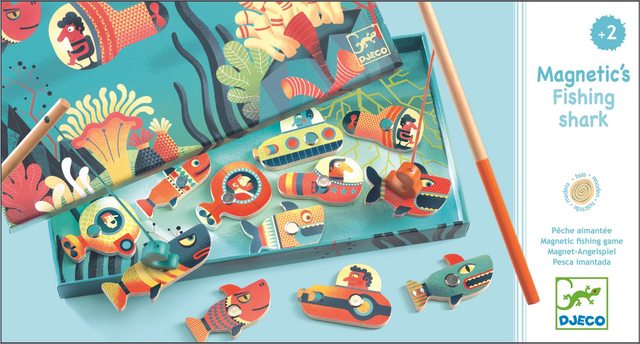 Djeco Magnetspiel Fishing Shark