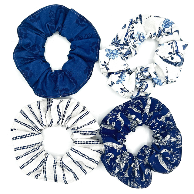 Laura Ashley Scrunchie Set of 4