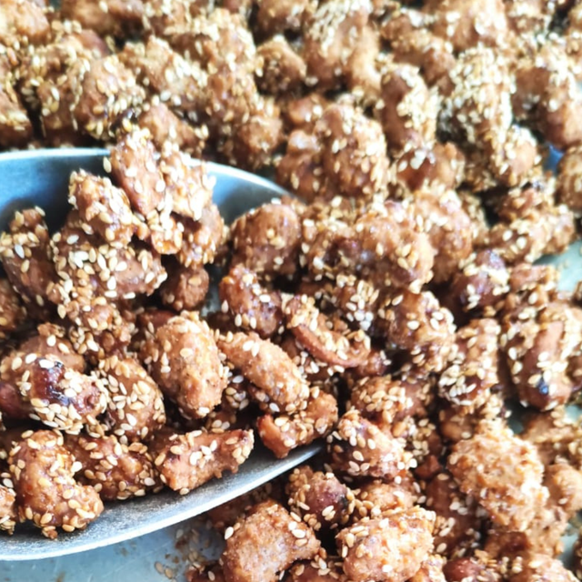 Pralines Noix de Cajou et Sésame, paquet de 200 g