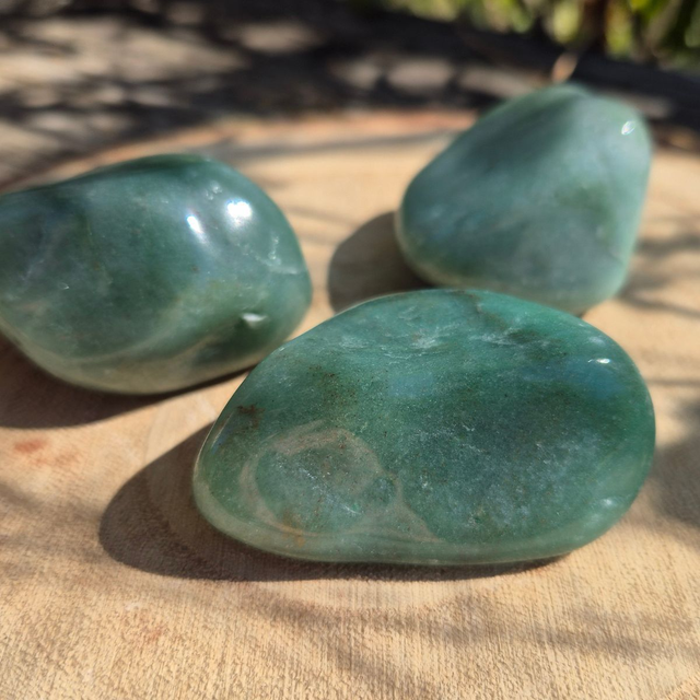Galet Aventurine verte
