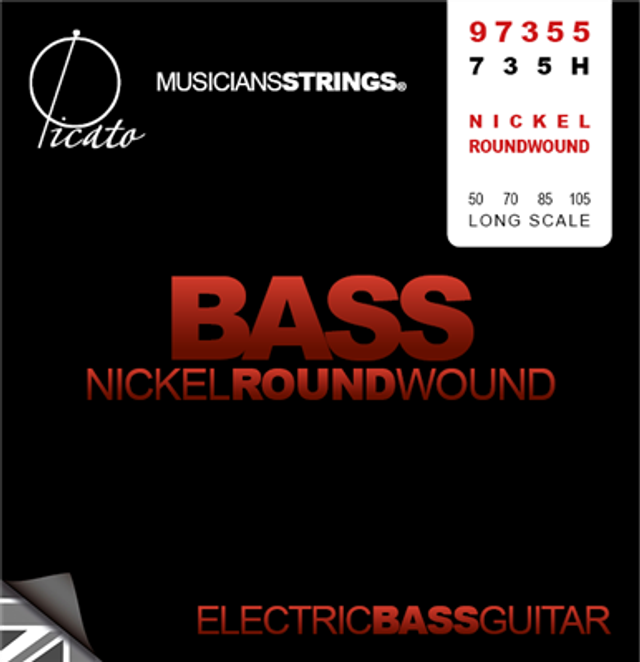PICATO NICKEL ROUNDWOUND BASS SET 50-105