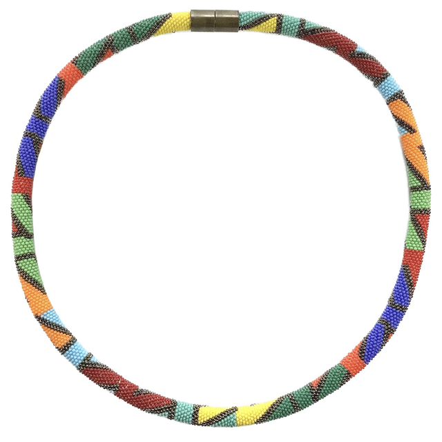 Necklace "peacock butterfly"