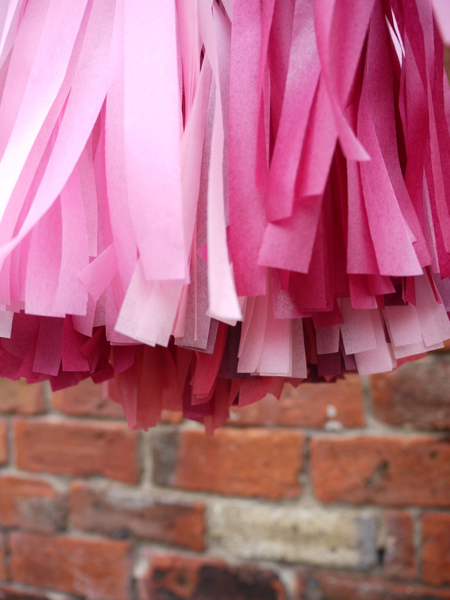 Sakura tassels garland