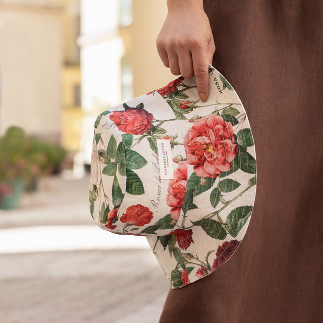 Chapeau fleuri