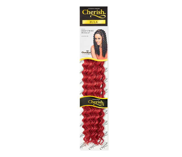 Cherish Bulk - Deep Twist 22 ( Color: RD )