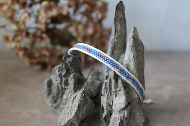 Bracelet Nerodia - Bleu crépuscule