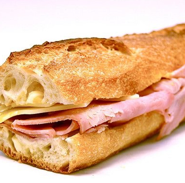 The Cheese &amp; Ham Baguette 