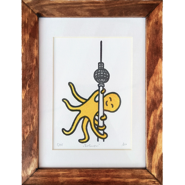 Stempeldruck "Berlinopus" 13x18cm