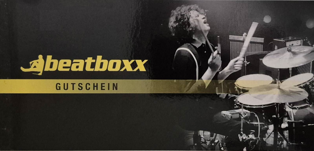 Gutschein für Beatboxx Drumshop