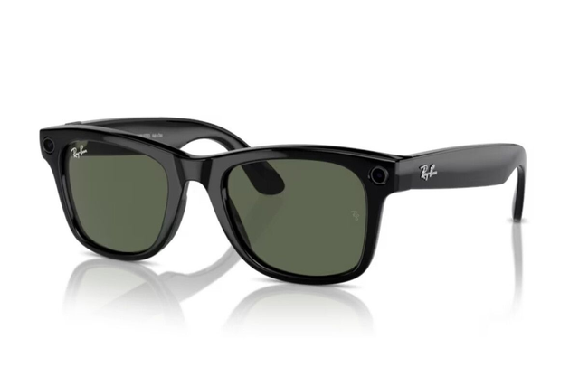 Eyewear Man Woman Ray-Ban Meta Smart Glasses Wayfarer Large RW 4008 601/71