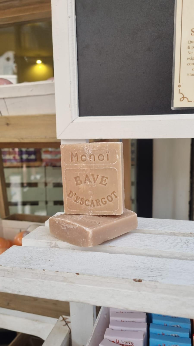 Saponetta alla Bava di Lumaca -Monoi