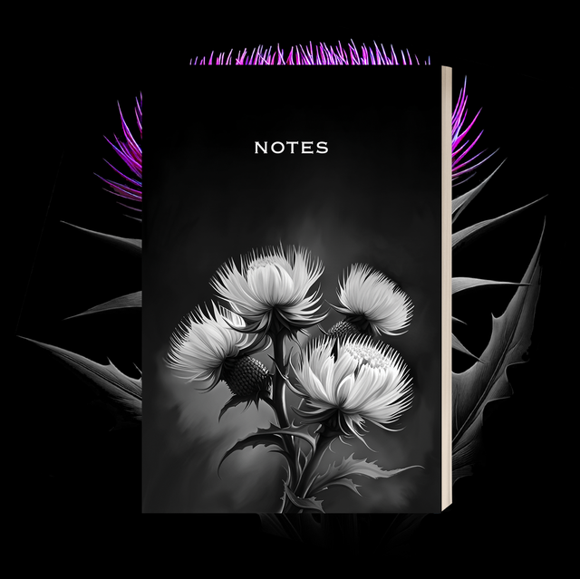 NOTES: A Notebook with Lined Pages