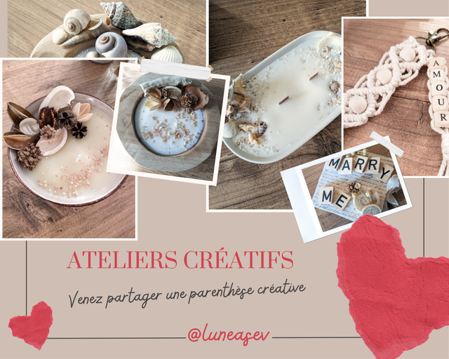ATELIERS CRÉATIFS À DOMICILE 