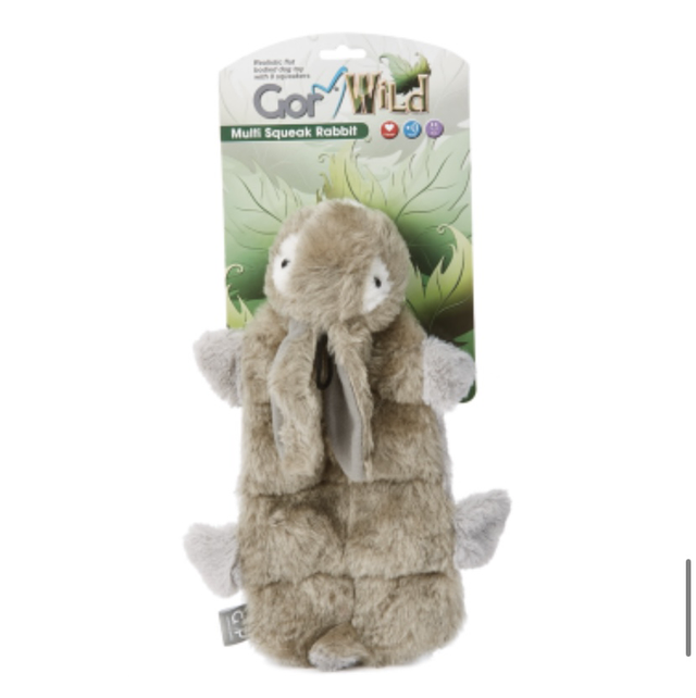 GOR Wild Multi-Squeaker Rabbit (30cm)