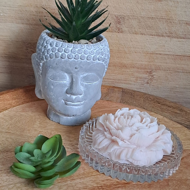Pivoine moulée - Melon lotus