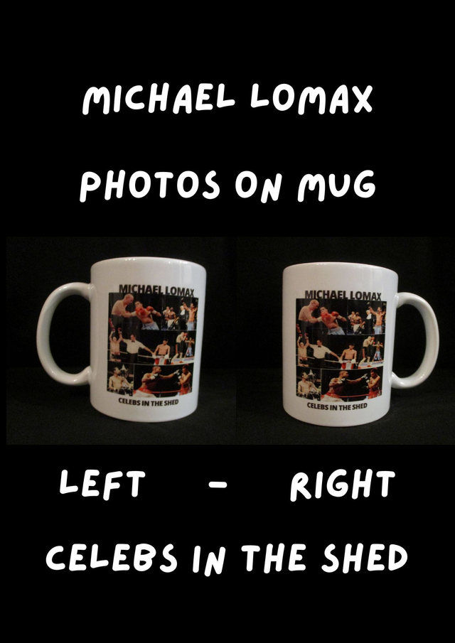 Michael 'The Look' Lomax White Mug (ABA Champion Prizefighter 3 Boxer)