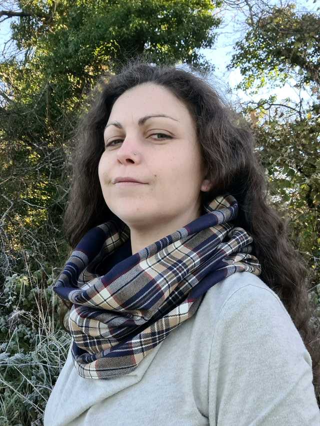 Maxi tour de cou Stewart Navy