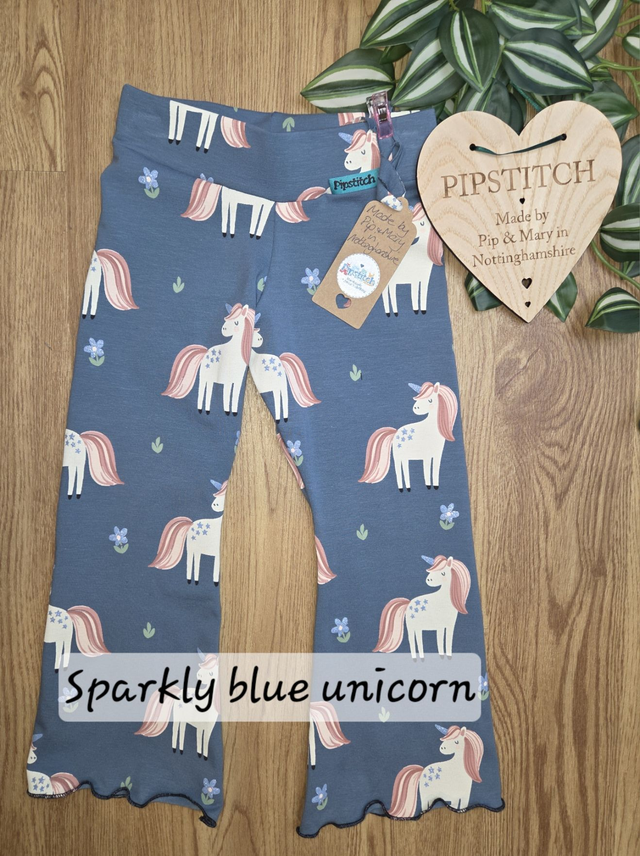 Leggings - Blue SPARKLY Unicorn