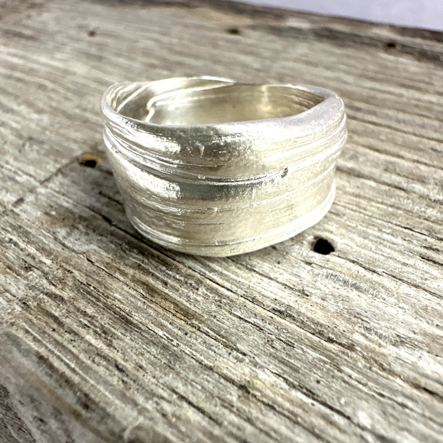 Silk Ribbon Ring 1