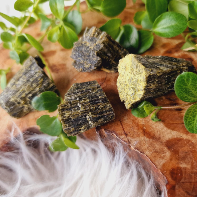 Green Tourmaline Small Raw Pieces