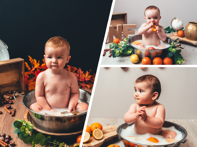 LA MINI SÉANCE PHOTO BAIN DE LAIT