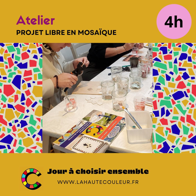 Atelier mosaïque - projet libre
