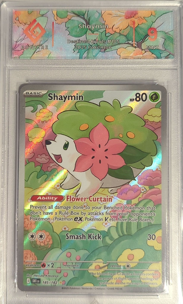 2025 Shaymin Destined Rivals #185 - Bonfire 9