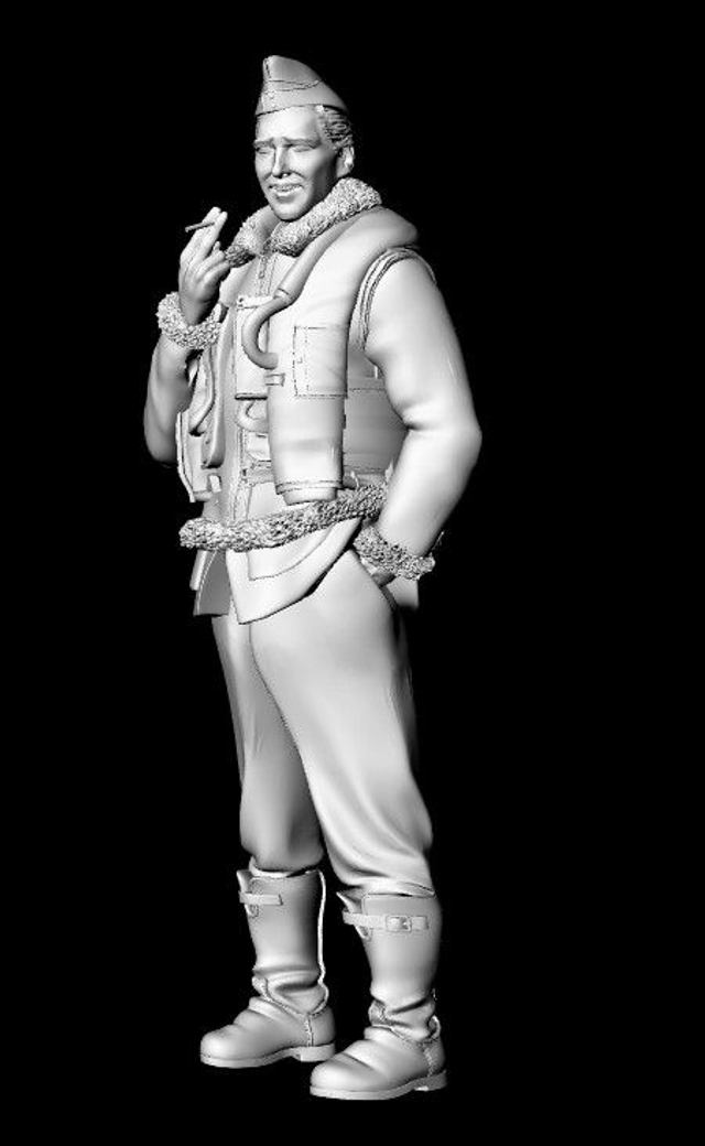 3Dimontis - WW2 RAF Airman 2