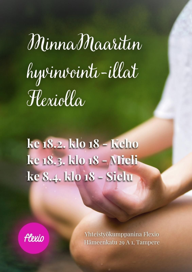 Flexio 18.2. Hyvinvointi-ilta: Keho