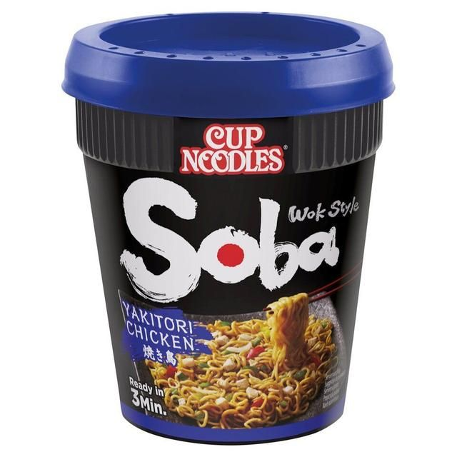 Nissin Cup Noodles Soba Wok Style Yakitori Chicken, 89g