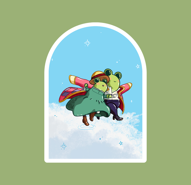 Chateau Ambulant - sticker