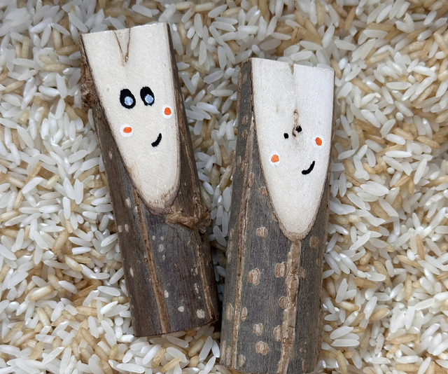 Boomstammensje, per stuk!