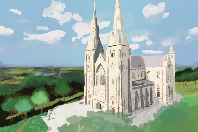 St. Patrick's Cathedrtal Armagh - Print
