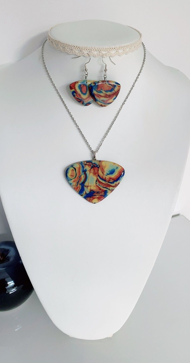 Parure "Minéralité Chic"