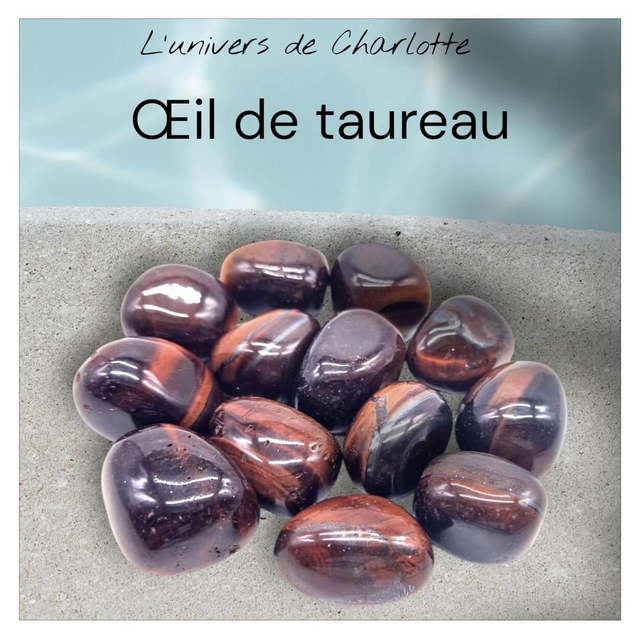 Pierre roulée &quot;Oeil de taureau&quot;