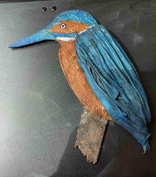 26th September Kingfisher wall hanging