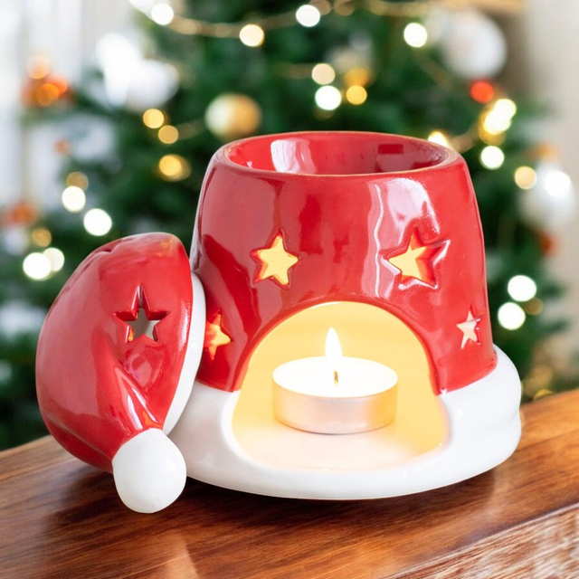 Brûle-Parfum Bonnet de Noël