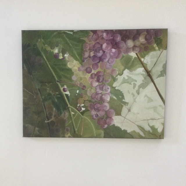 Toile Les raisins 