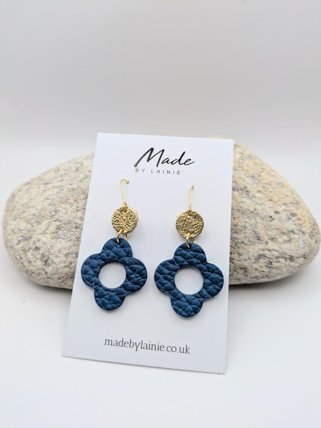 Retro Flower Drop Earrings (2)