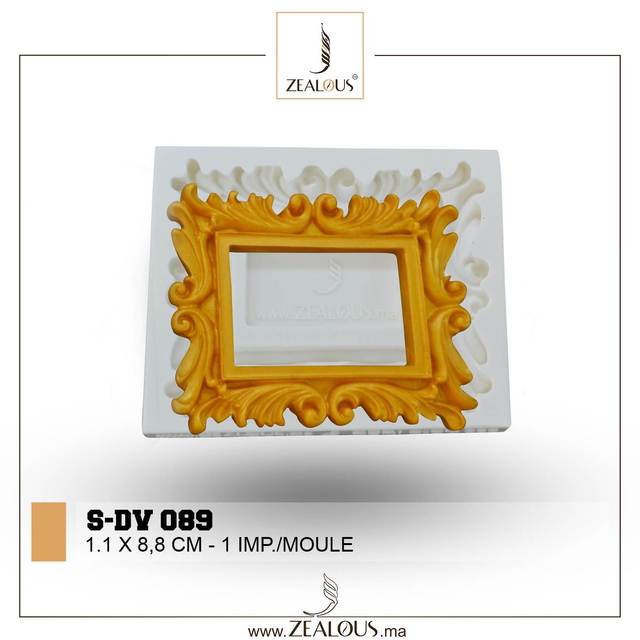 S-DV089 Cake Chocolate and Fondant Silicon Moulds