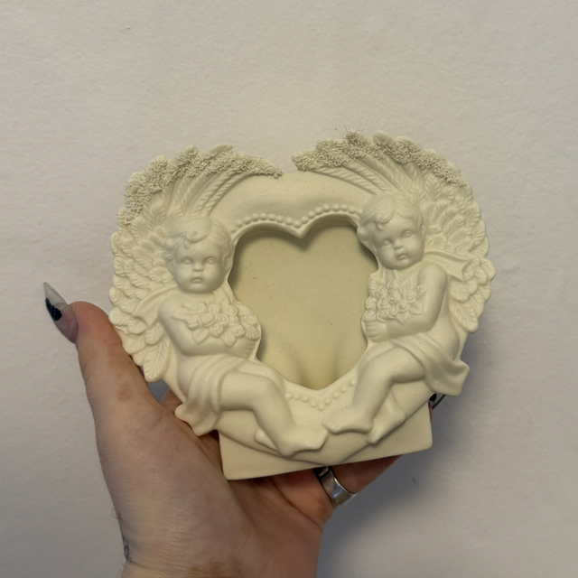 Ceramic angels photo frame 