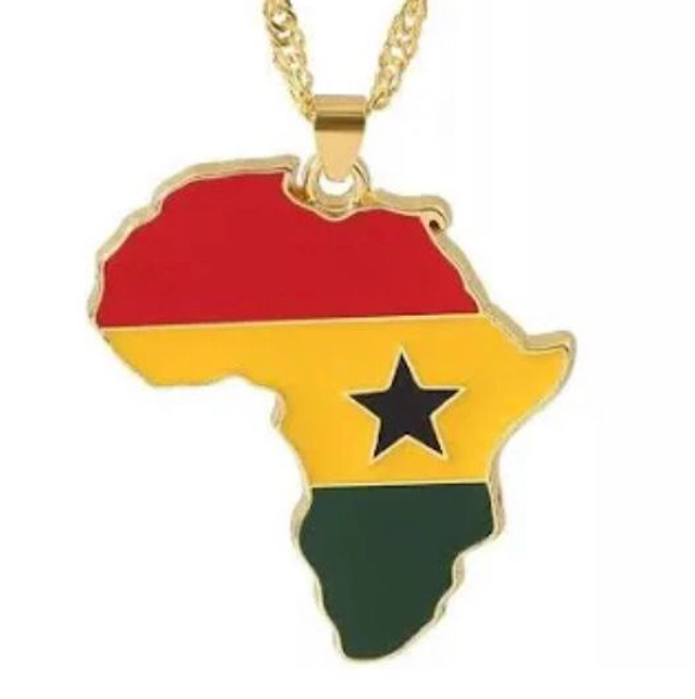 Ghana Pendant and Chain 