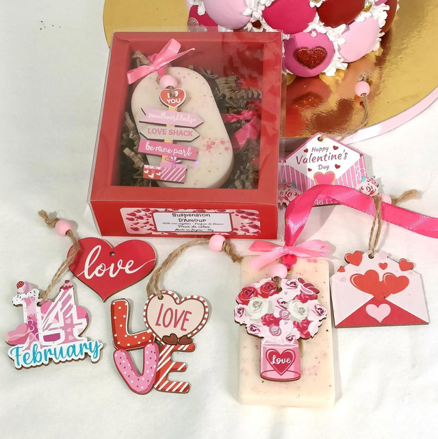 Suspension parfumée Saint-Valentin