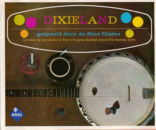 Blue Dixies - Dixieland (Blauw Vinyl)