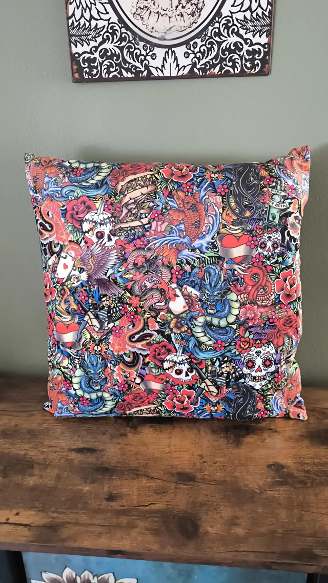 Housse de coussin Old school 