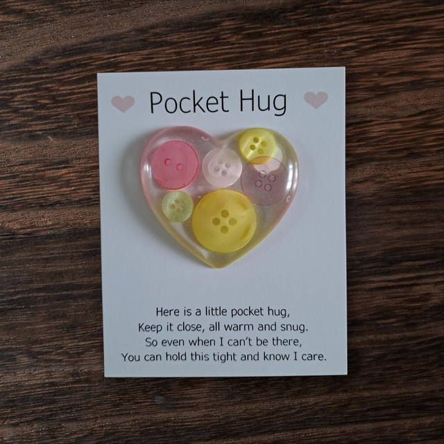 Pocket hug button