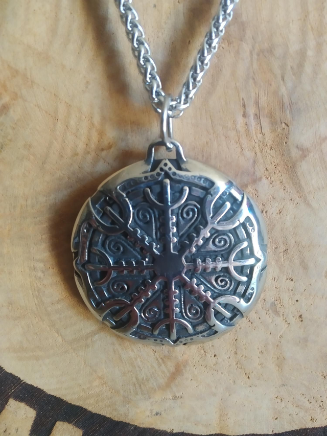 Collier viking acier inoxydable