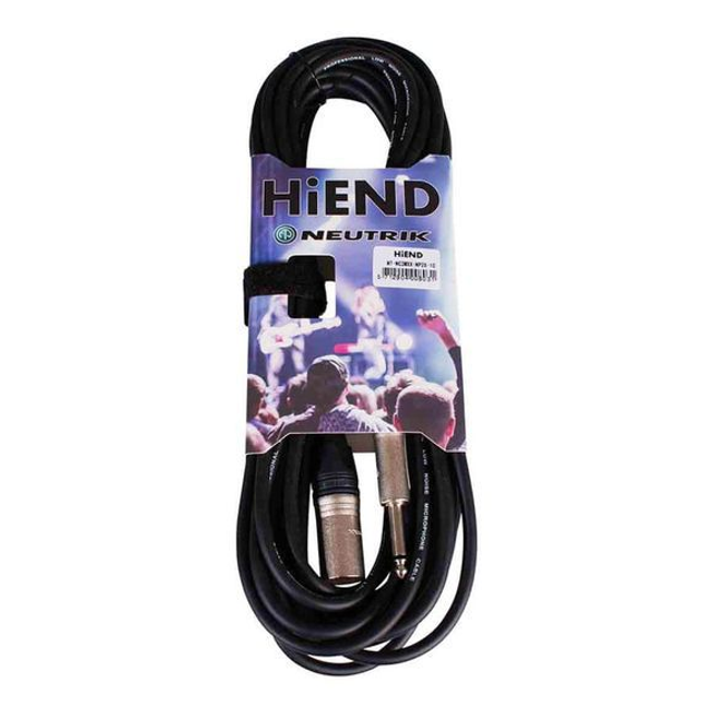 HiEnd with Neutrik XLR(han)-til-jack-kabel