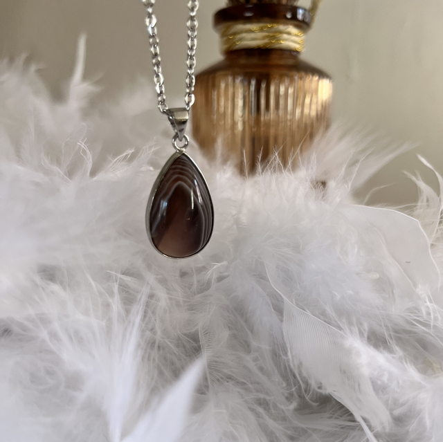 Goutte agate du Botswana