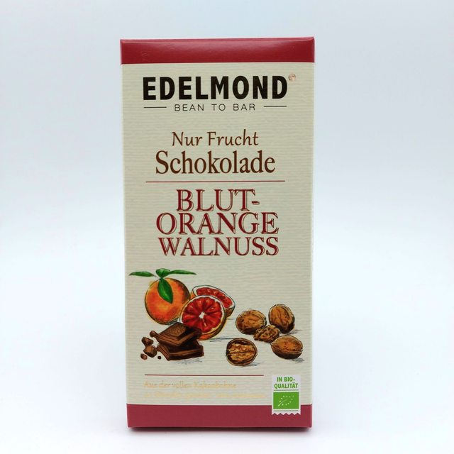 Edelmond Blutorange-Walnuss Nur Frucht Bio & Fair 72g